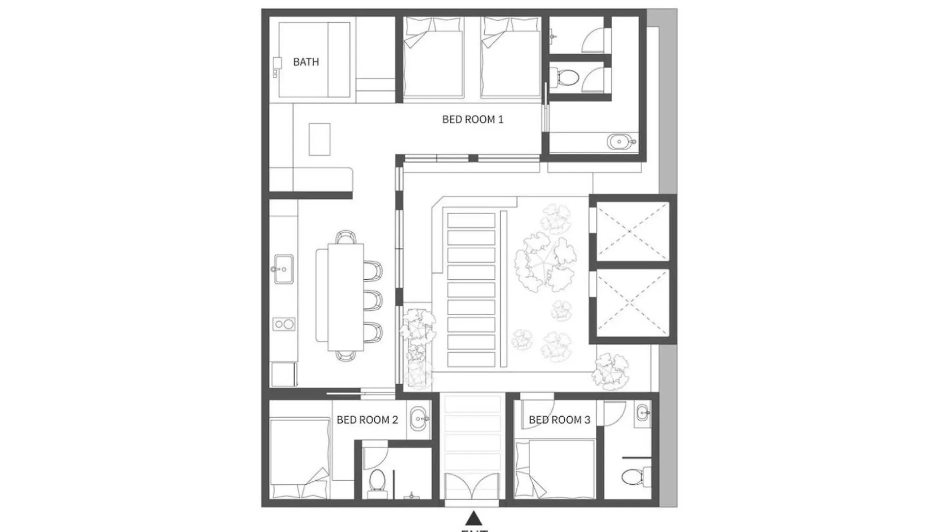 Luxury Central Apt Apartment Seoul